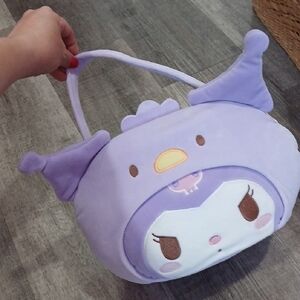 Kuromi Plush Bag